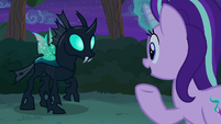 Starlight Glimmer notices Thorax's wings S6E25