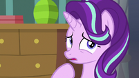 Starlight Glimmer thinking of a response S7E10