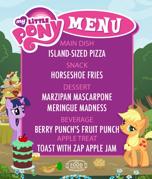 FANMADE Food Fiction Menu