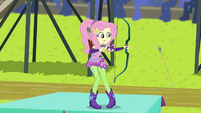 Fluttershy's arrow doesn't shoot EG3