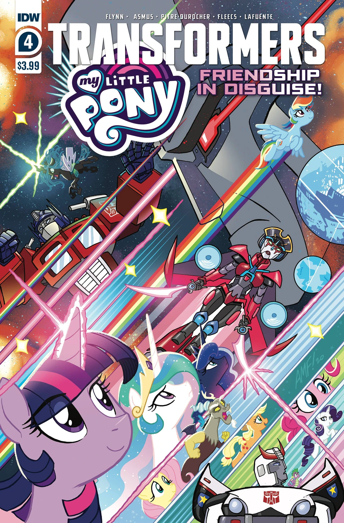 My Little Pony/Transformers Issue 4 My Little Pony Friendship is