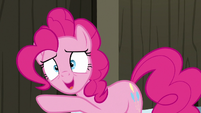 Pinkie Pie nervously hyperventilating S7E11