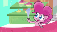 Pinkie Pie pulls out a milkshake PLS1E2a