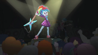 Rainbow Dash about to break her guitar EG2