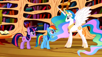 Now it's Rainbow Dash's turn to save the day!