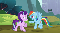 Rainbow Dash sustained --right-- S6E6