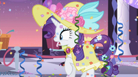 Rarity confetti S2E9