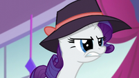Rarity looking angry S5E15