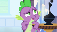 Spike --not having to fight the changeling at all!-- S6E16