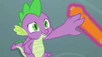 Spike pushes floating highlighter away S9E3