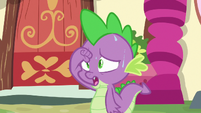 Man, Spike sure looks exhausted.