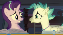 Starlight and Terramar worried about Silverstream S9E11