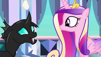 Thorax makes friends with Cadance S6E16
