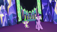 Twilight and Spike find Rarity S5E16