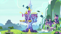 Castle of Friendship in springtime MLPS2