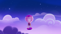 Mane Six's balloon floats across night sky MLPRR