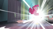 Another one of Pinkie's mottos: "If you can't beat 'em, join 'em!"