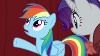 Rainbow "we need you to fly in Spitfire's place!" S5E15