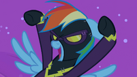 Rainbow Dash attacks!