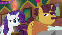 Rarity "I understand your trepidation" S6E12