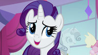 Rarity "Ponyville was always going to be" S5E14