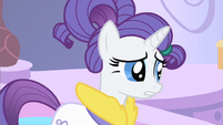 "No pony." Rarity said it as it is.