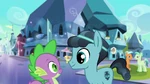 Spike mit Crystal Hoof Alias Thorax