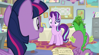 Starlight Glimmer in a state of shock S9E20