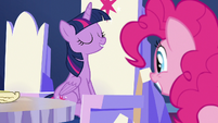 Twilight makes Pinkie an unofficial ambassador S7E11