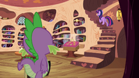 Twilight sadly returns to her room.