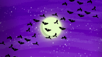 Bats fluttering in the moonlight S5E21