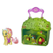 Explore Equestria Fluttershy Cottage playset