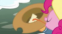 Pinkie Pie chooses her Hearth's Warming Helper with her tongue MLPBGE
