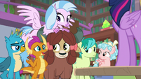 Smolder "tell us what's on tomorrow's test" S8E22