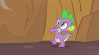 Spike with lazy eyes S2E21