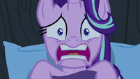 Starlight Glimmer wakes up in a sweat S6E25