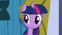 Twilight hears door opened S5E12