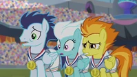The Wonderbolts are NOT feeling like winners.