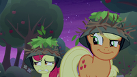 AJ on the lookout; Apple Bloom getting scared S9E10