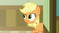 Applejack enters a different hopsital hallway S6E23