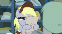Derpy looks at the mail order again MLPBGE