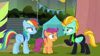 Lightning offers Rainbow a spot in the Washouts S8E20