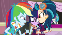 Rainbow gets in Indigo Zap's face EG3