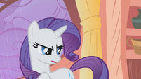 Rarity "at least say excuse me" S01E08