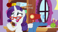 Rarity "not interrupting exactly" S9E7
