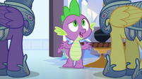 Spike "defeating a changeling would be brave" S6E16