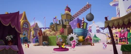 Giant pile of Pinkie's construction materials MLPTM