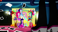 Mane Six laughing together at the Fall Formal SS2