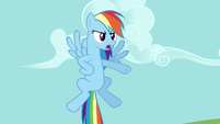 Rainbow Dash -if by serious havoc you mean- S03E10