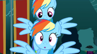 Rainbow Dash double S3E5